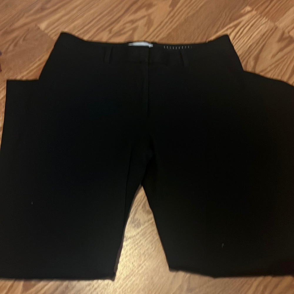 Gap true straight size 6, regular two way stretch black women’s pants